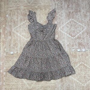 PrettyGarden Floral Midi Dress